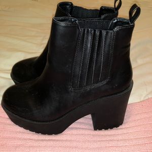 Chunky Heel Bootie